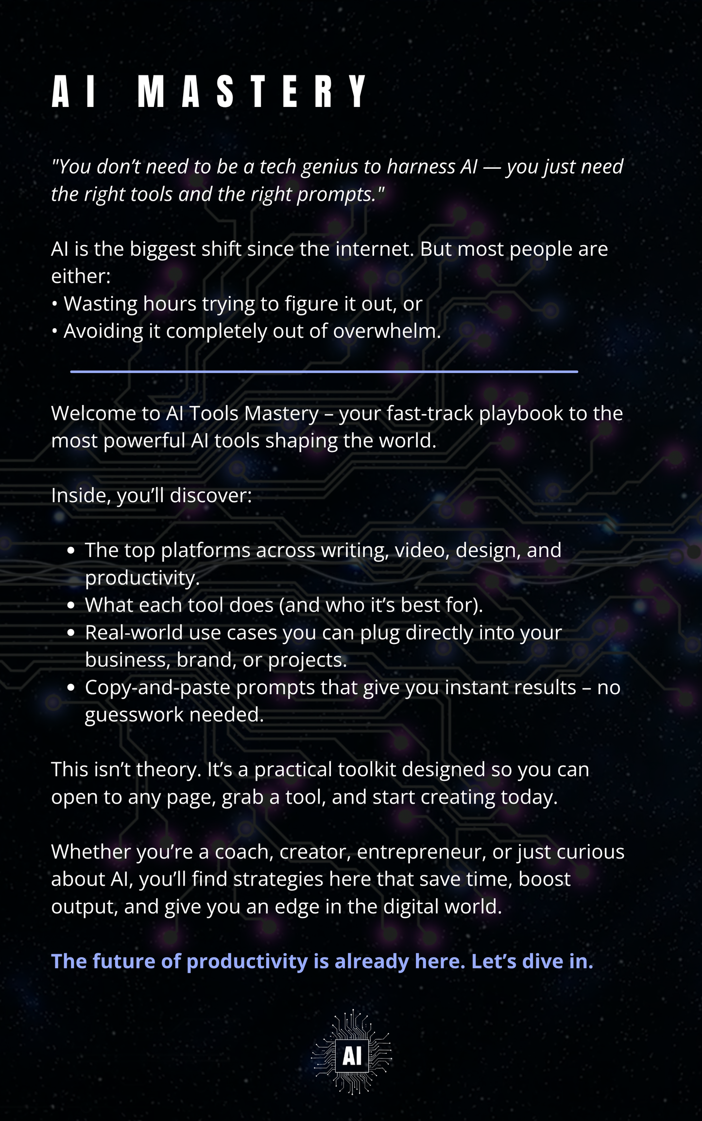 AI Mastery: The Ultimate Toolguide